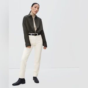 EVERLANE The Original Cheeky® Jean in white- long